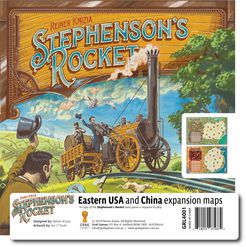 Stephensons Rocket: USA China maps