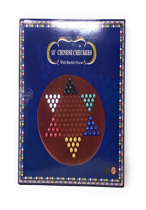 15 Chinese Checkers Marble Pieces