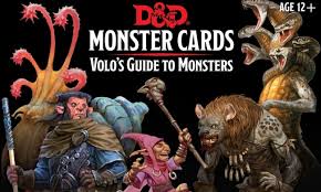 D&D Volo's Guide to Monsters Card