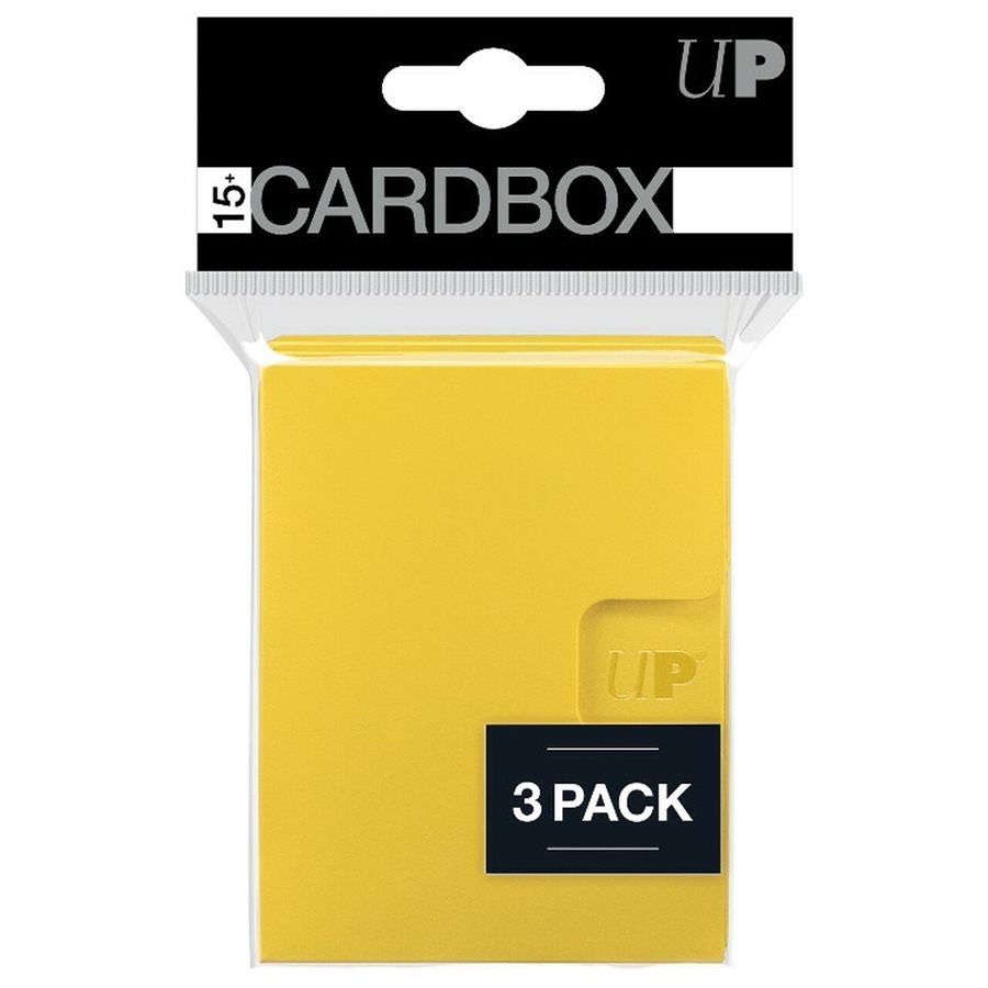 Yellow 3 Pack Deck Box