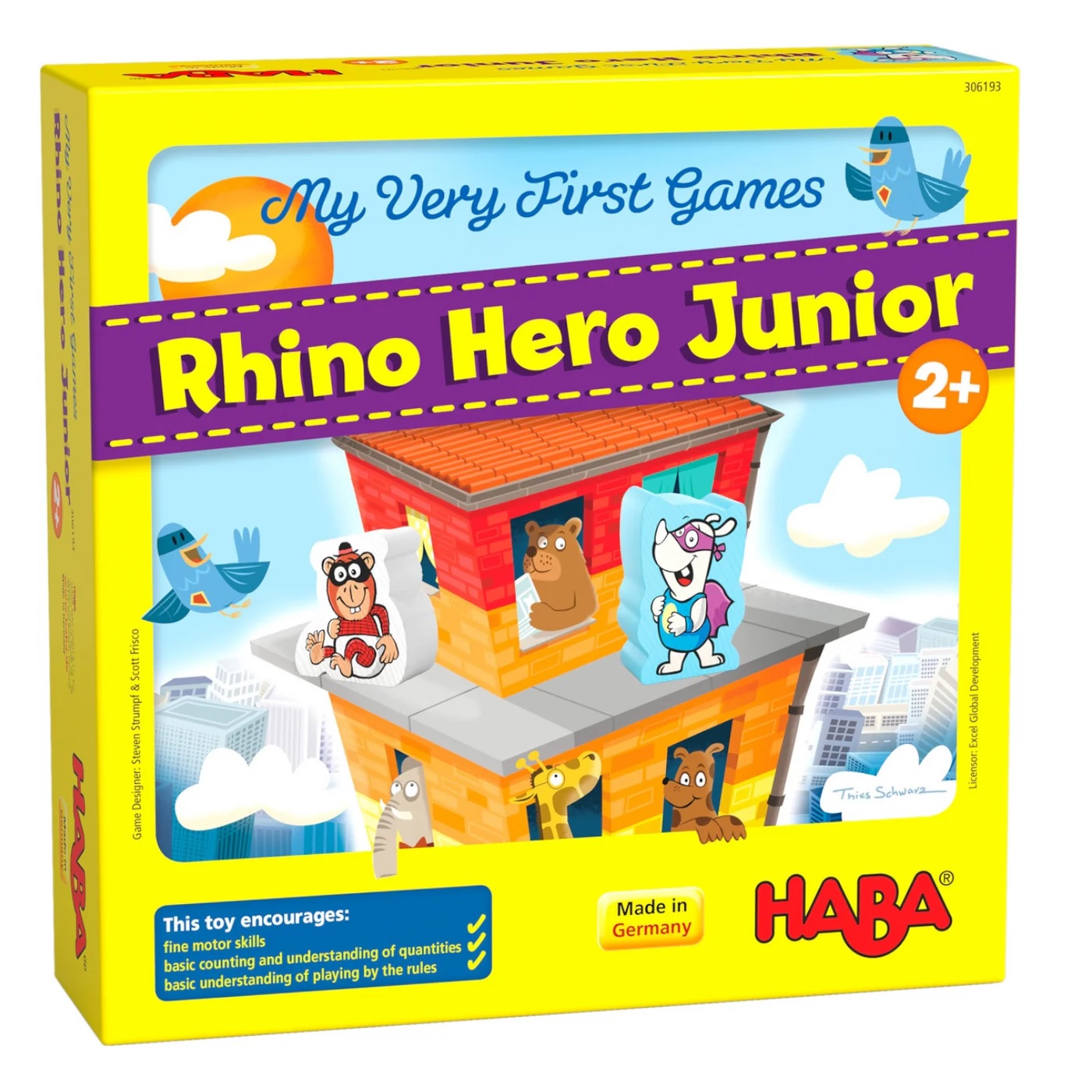 My Very First Games Rhino Hero Junior