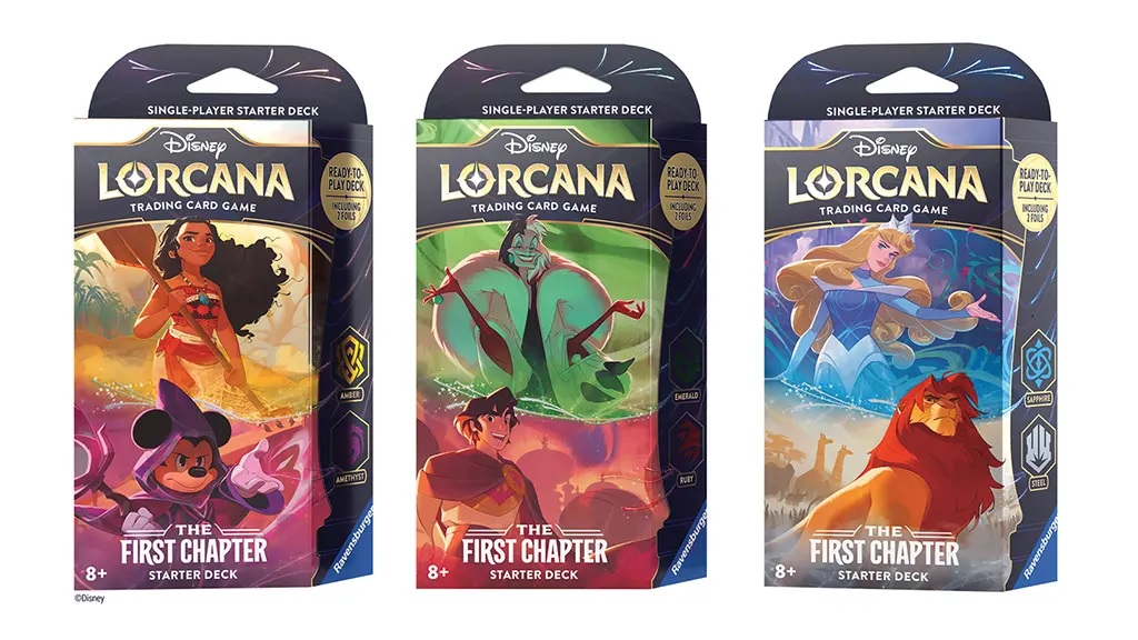 Lorcana The First Chapter Starter Decks