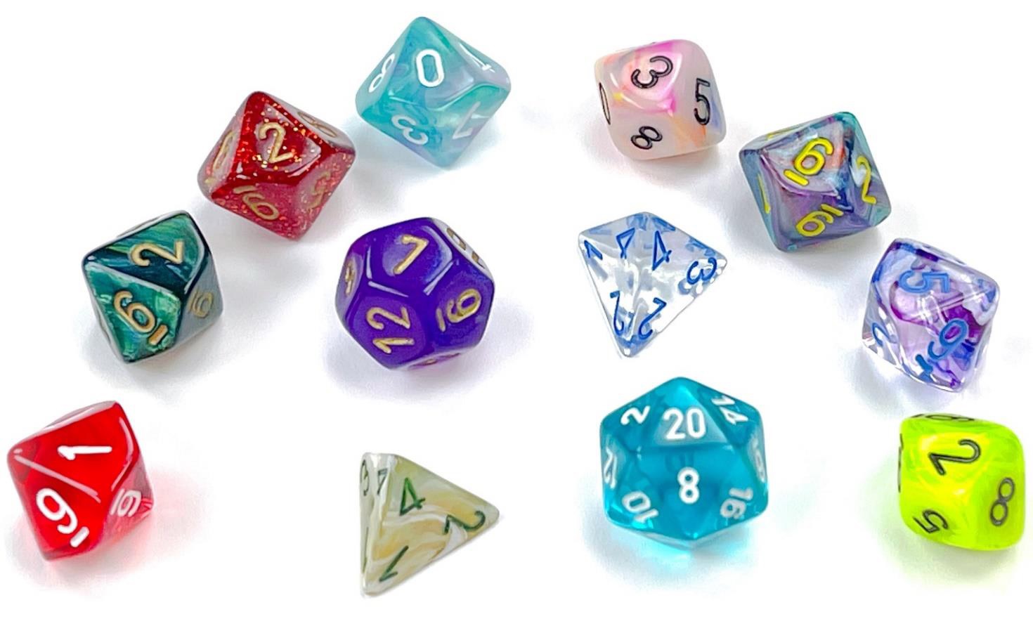 Chessex Mini 7 dice set