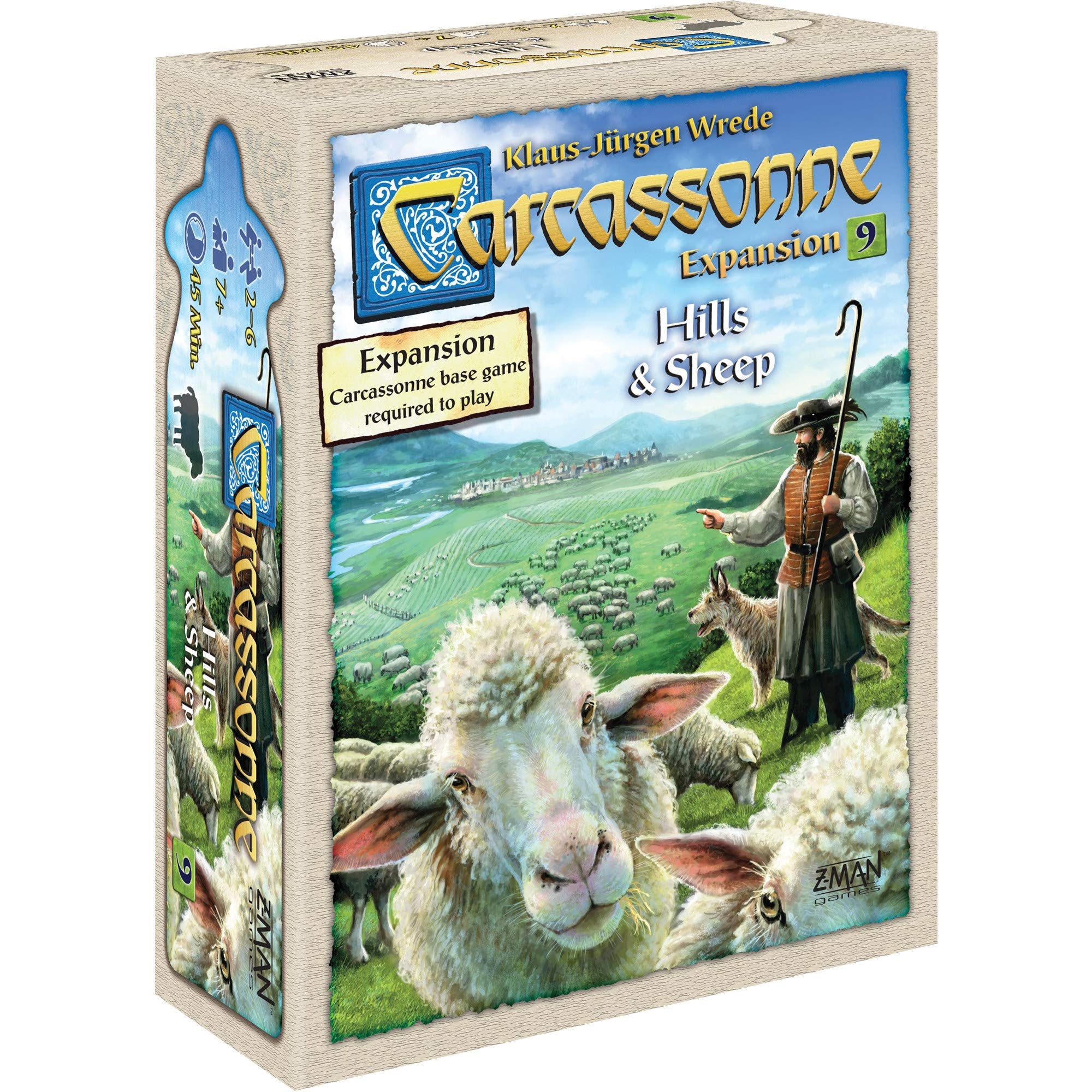 Carcassonne: Hills and Sheep exp 9