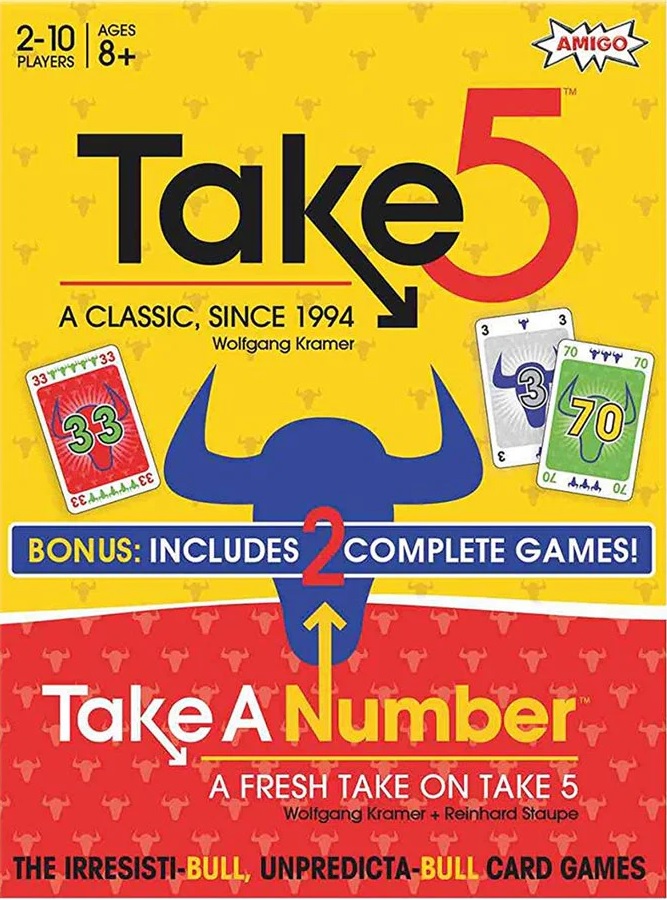 Take Five Take a Number Combo Pack