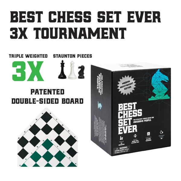 Best Chess Set Ever: 3x Tournament